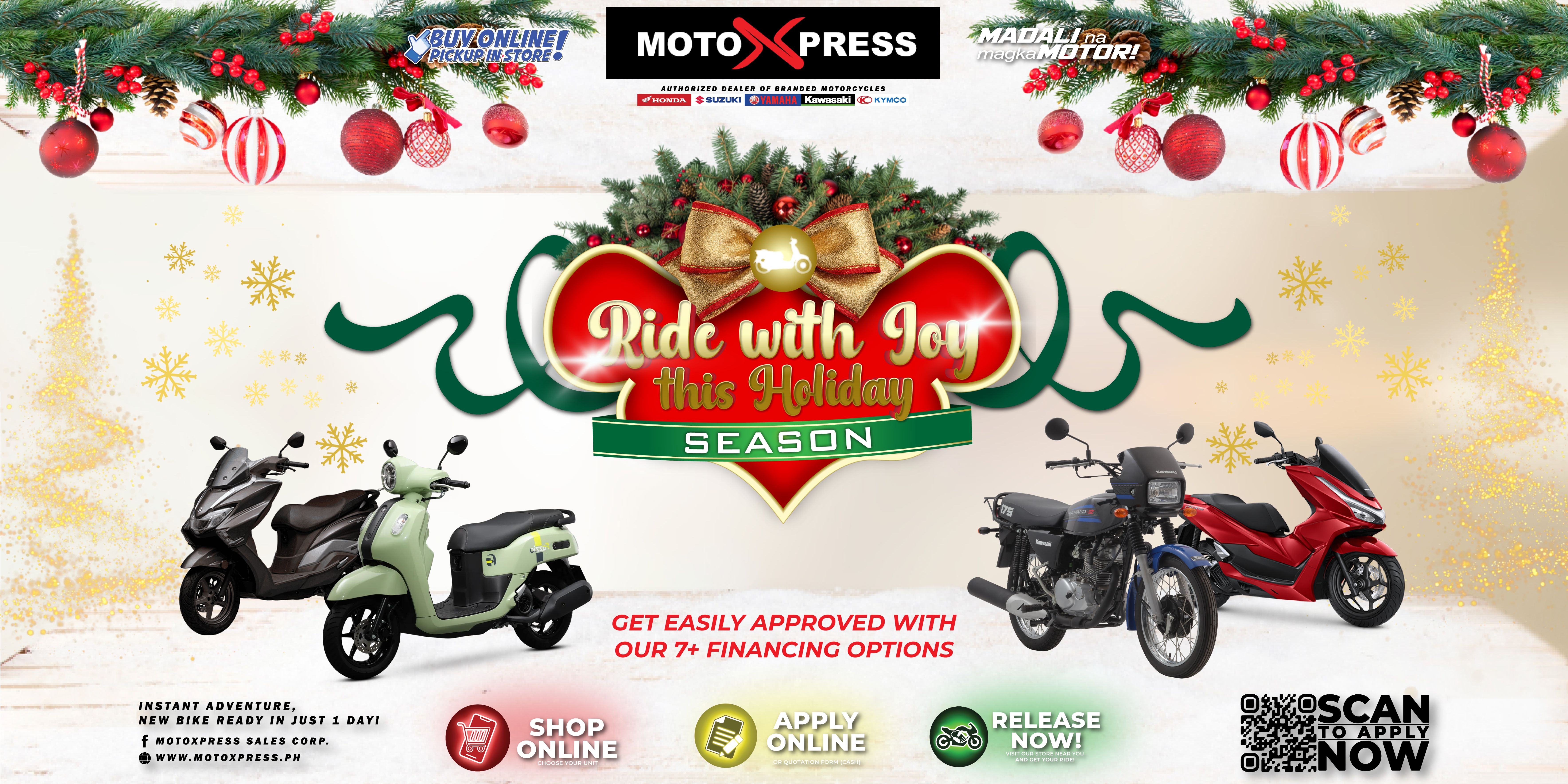Ride with Joy this holiday season
