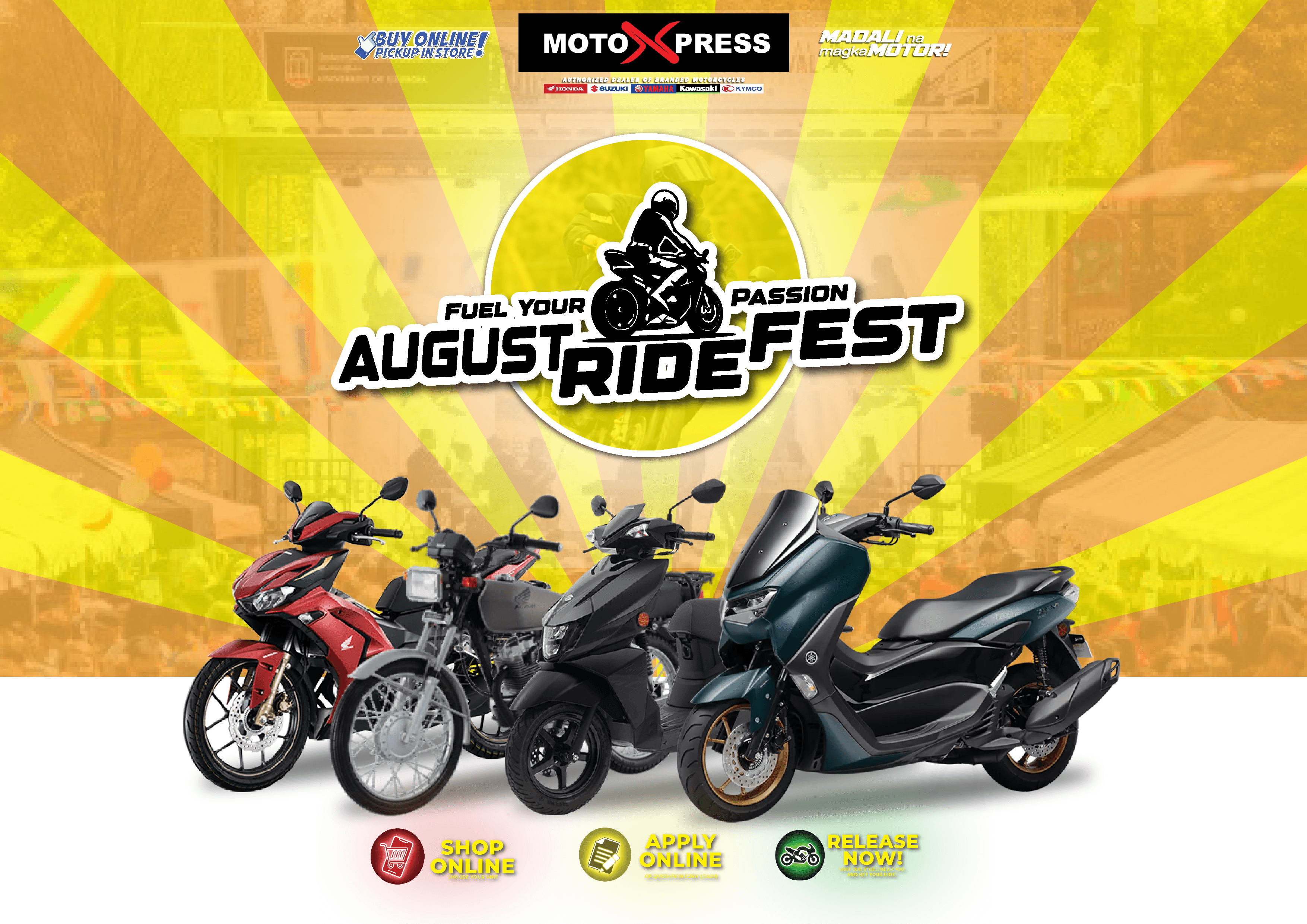 FUEL YOUR PASSION: AUGUST RIDE FEST