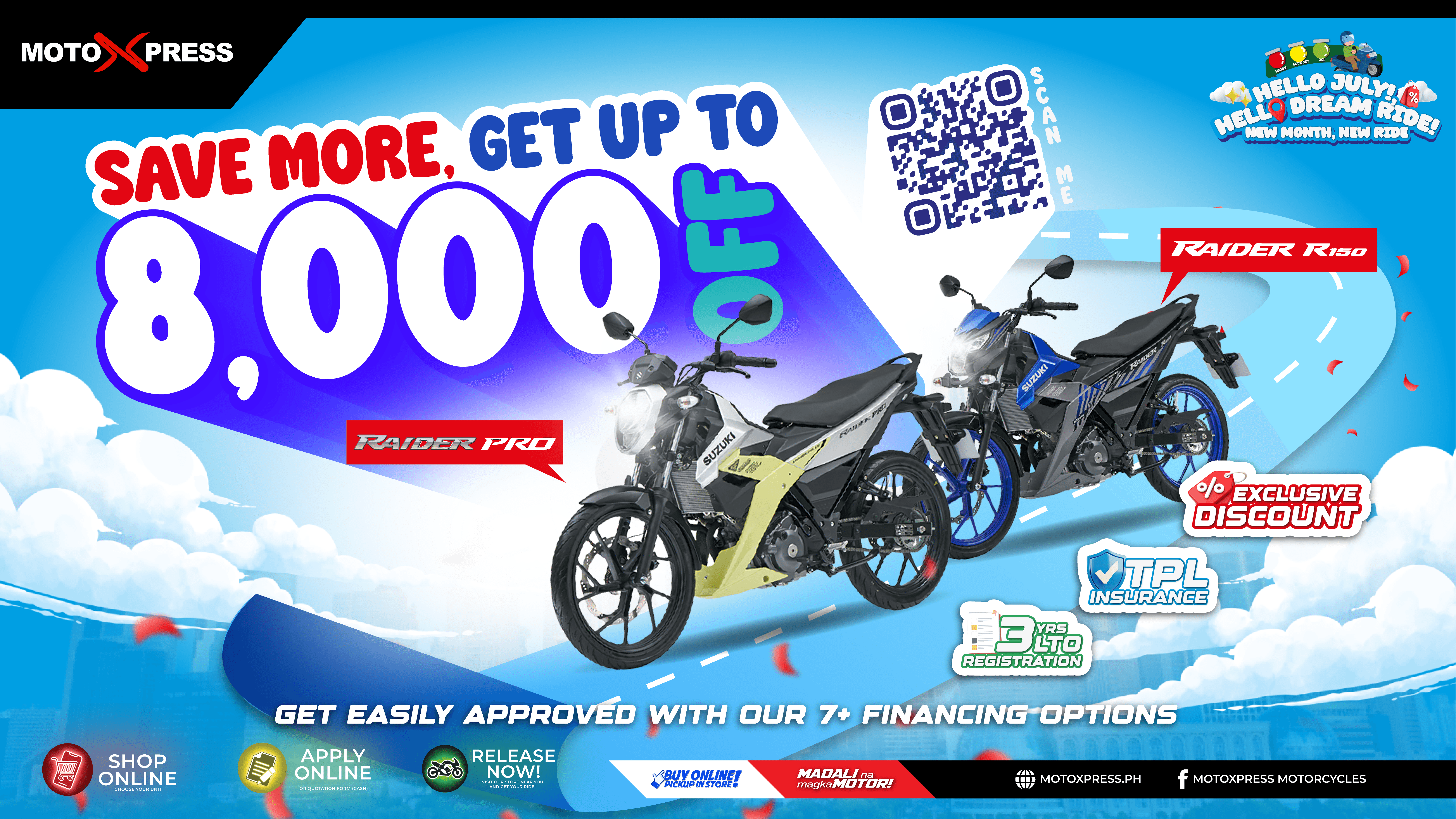 RAIDER PRO AND RAIDER R150 PROMO