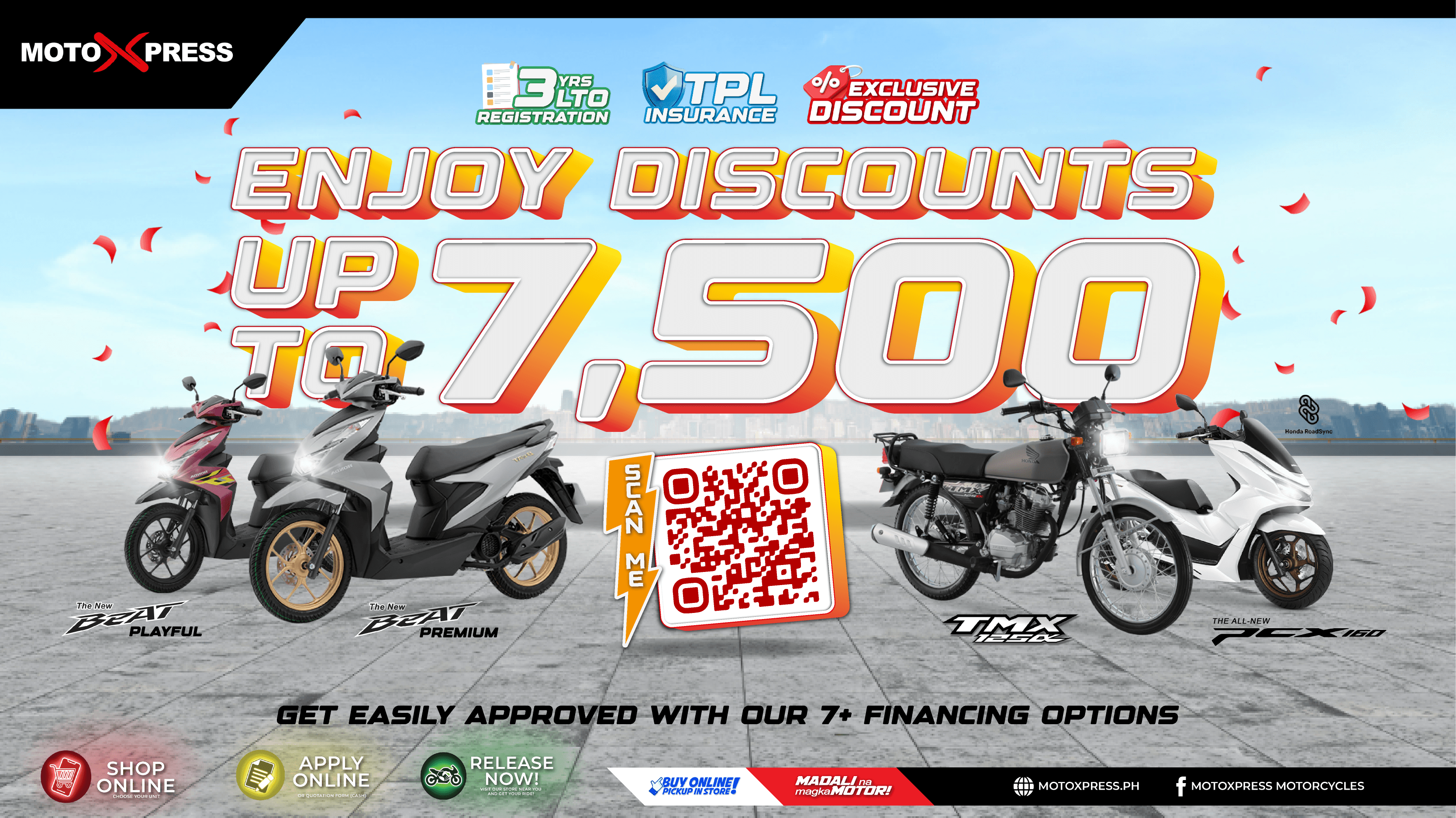 ENJOY DISCOUNT!